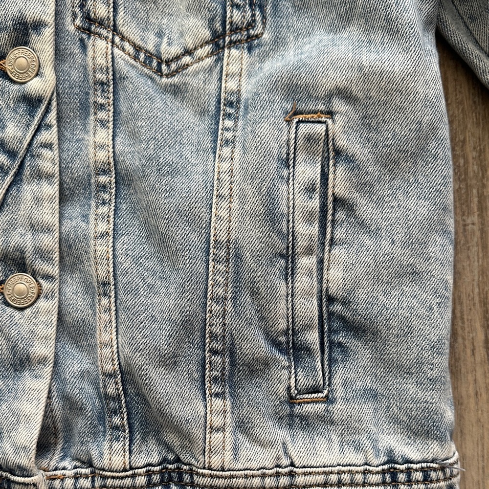Free People Light Blue Jean Jacket - Picture 6 of 16